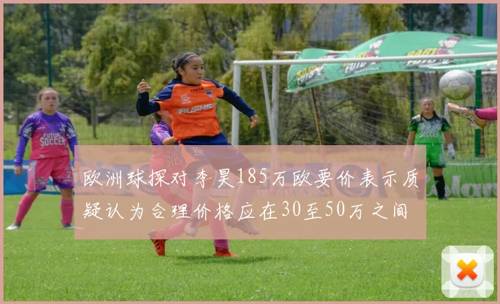 欧洲球探对李昊185万欧要价表示质疑认为合理价格应在30至50万之间